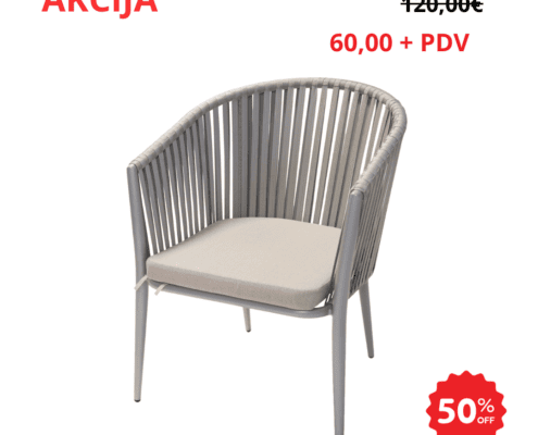 Cara stolica siva - akcija 50%