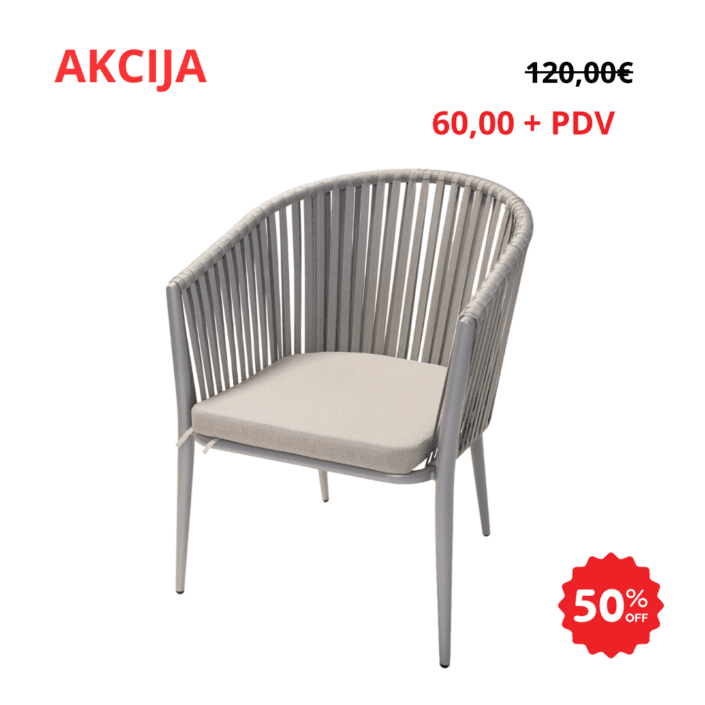 Cara stolica siva - akcija 50%