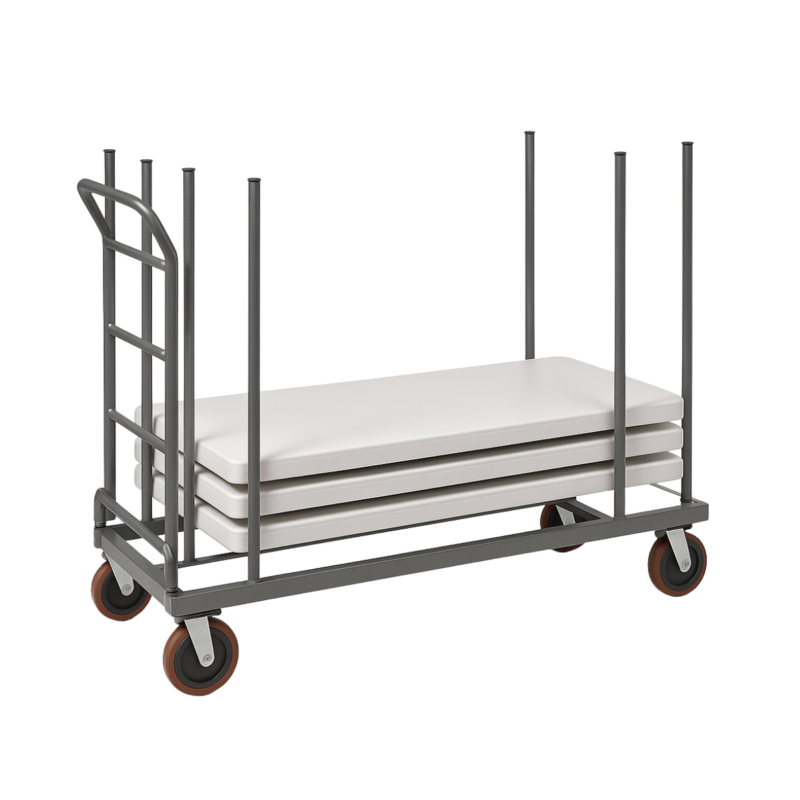 Kolica za pravokutne stolove