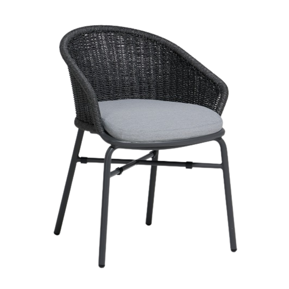 KN Deco Zara antracit tamno siva