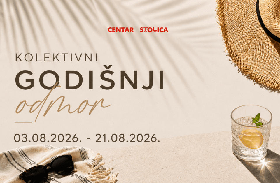 Centar Stolica kolektivni godišnji